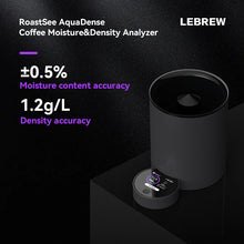 โหลดรูปภาพลงในเครื่องมือใช้ดูของ Gallery Le Brew RoastSee AquaDense เครื่องวัดความชื้น และความหนาแน่นของเมล็ดกาแฟ