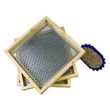 โหลดรูปภาพลงในเครื่องมือใช้ดูของ Gallery ตะแกรงคัดขนาดของเมล็ดกาแฟ ขอบไม้