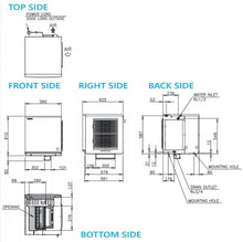 โหลดรูปภาพลงในเครื่องมือใช้ดูของ Gallery Ice Maker Hoshizaki KMD-270AB + Storage Bin B-301SA (Crescent Ice)