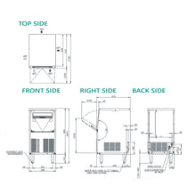 โหลดรูปภาพลงในเครื่องมือใช้ดูของ Gallery เครื่องทำน้ำแข็ง Hoshizaki IM-30CA (Cube Ice)