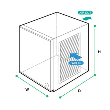 โหลดรูปภาพลงในเครื่องมือใช้ดูของ Gallery Ice Maker Hoshizaki KMD-201AB + Storage Bin B-301SA (Crescent Ice)