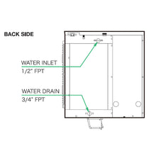 โหลดรูปภาพลงในเครื่องมือใช้ดูของ Gallery Ice Maker Hoshizaki KMD-201AB + Storage Bin B-301SA (Crescent Ice)