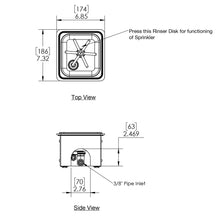 โหลดรูปภาพลงในเครื่องมือใช้ดูของ Gallery Counter Top Pitcher Rinser (F)