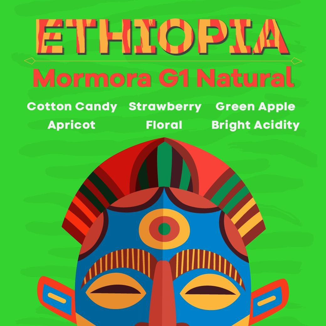 Ethiopia Mormora Shakiso Guji G1 – Natural