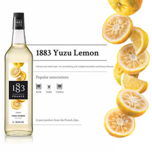 โหลดรูปภาพลงในเครื่องมือใช้ดูของ Gallery 1883 Yuzu Lemon Flavored Syrup
